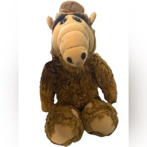 1986 ALF Plush Stuffed Animal Doll Toy Alien Productions Coleco 16 Inch Vintage